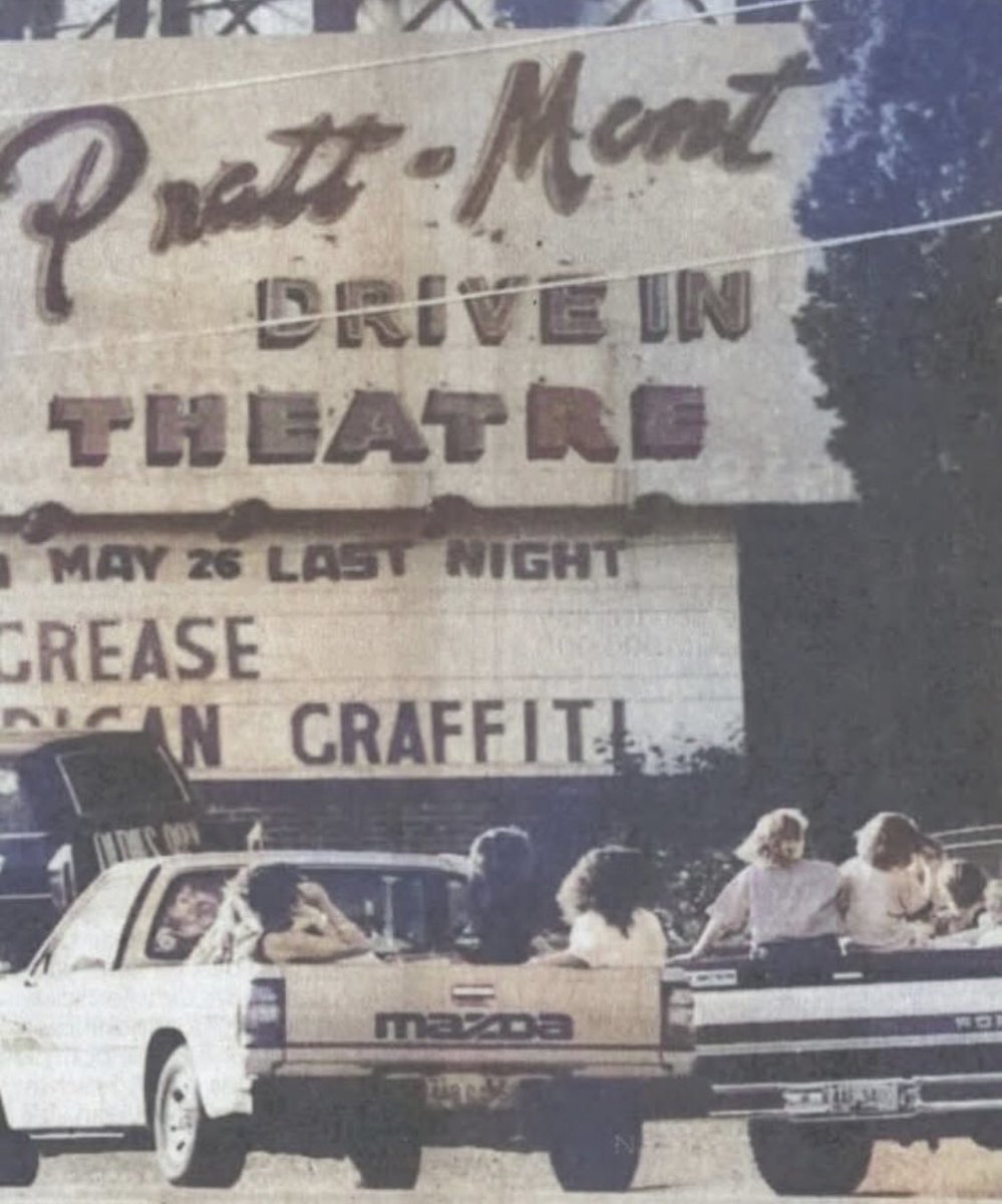 A Saturday evening in May 1990 marked the end of an era. A line of loyal patrons waiting to pass through the gates of the Pratt-Mont Drive-In for the very last time.
The Pratt-Mont may be gone, but the memories will forever live on in the hearts of those who experienced its magic