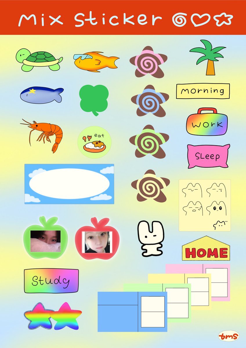 (*   แจก 5 คน รีอย่างเดียวค่าา   )

Before summer ends ☀️🦑🐠🫧

-   sticker , cover etc.   ( 64+ files )
-   ราคา 59  บาท 

*** personal use only ⭐️🥭

>>>    สั่งซื้อ DM มาเลยคั้บ! *** /👆🛎️  

#giveaway #แจกpng #dek69 #dek70 #goodnotes