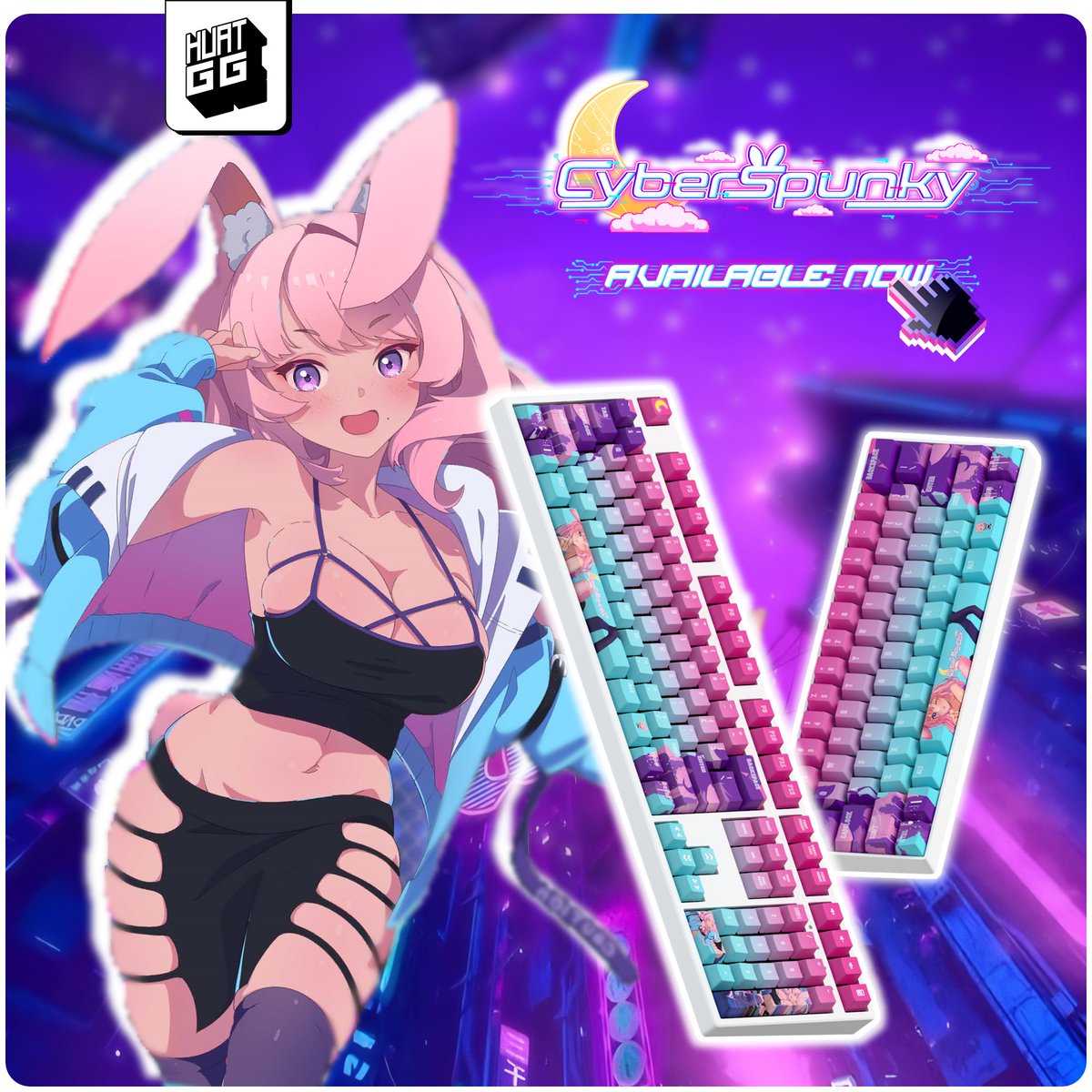 HuatGG's tweet photo. We’re jacked in and ready to launch our wildest desk setup collab yet — featuring the chaotic cutie herself, @Cyber_Spunky ! 🖱️💥🧠

Grab yours now on https://t.co/r5tdXKCL1I before it glitches out!

#HuatGG #CyberSpunky #VTuberMerch #DeskSetupDrop #ChaoticCute #VTuberCollab https://t.co/5XkqU14zpU