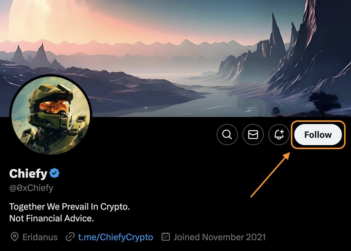 0xChiefy's tweet image. Before we start, please follow me and hit the Like &amp;amp; Retweet buttons 👾

I’ve put a lot of effort into this thread, and I’d truly appreciate your support in sharing this valuable knowledge.