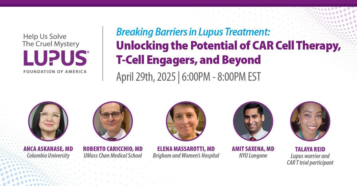 Lupus Foundation of America tweet media
