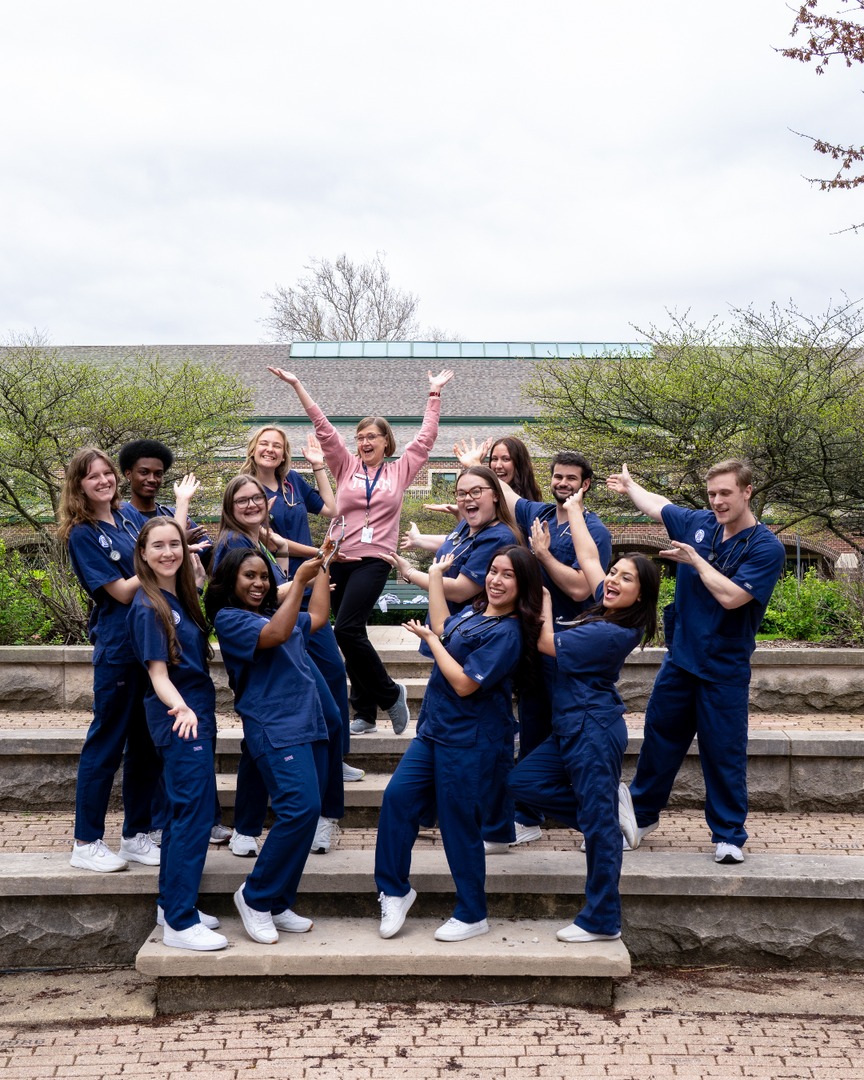 That feeling when you officially earned your BSN! 🎓🩺 ➡️