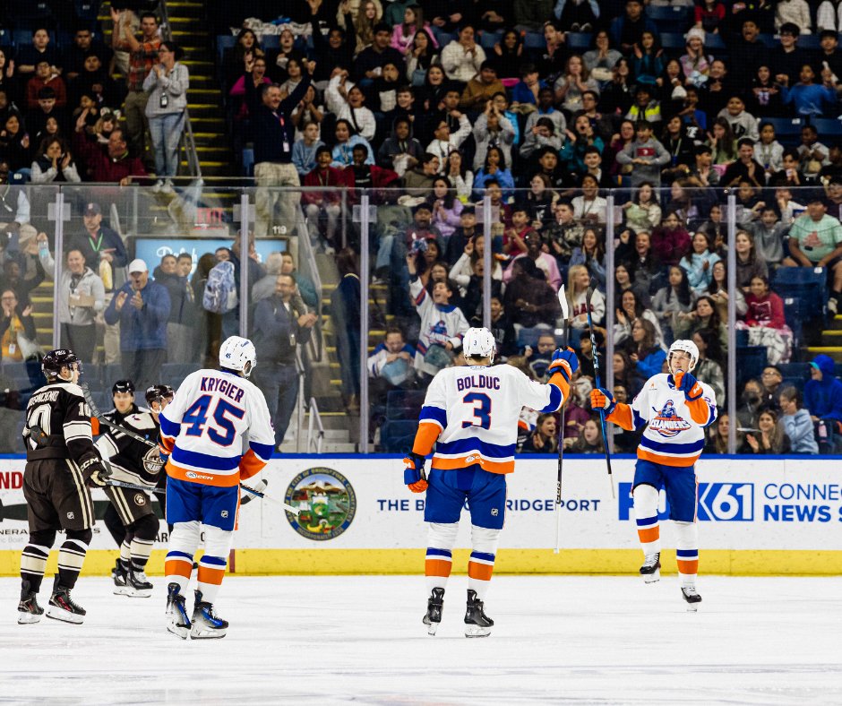Powerful stuff. 💪 

Sam Bolduc ranked top-5 among all AHL defensemen with 20 points on the power play.