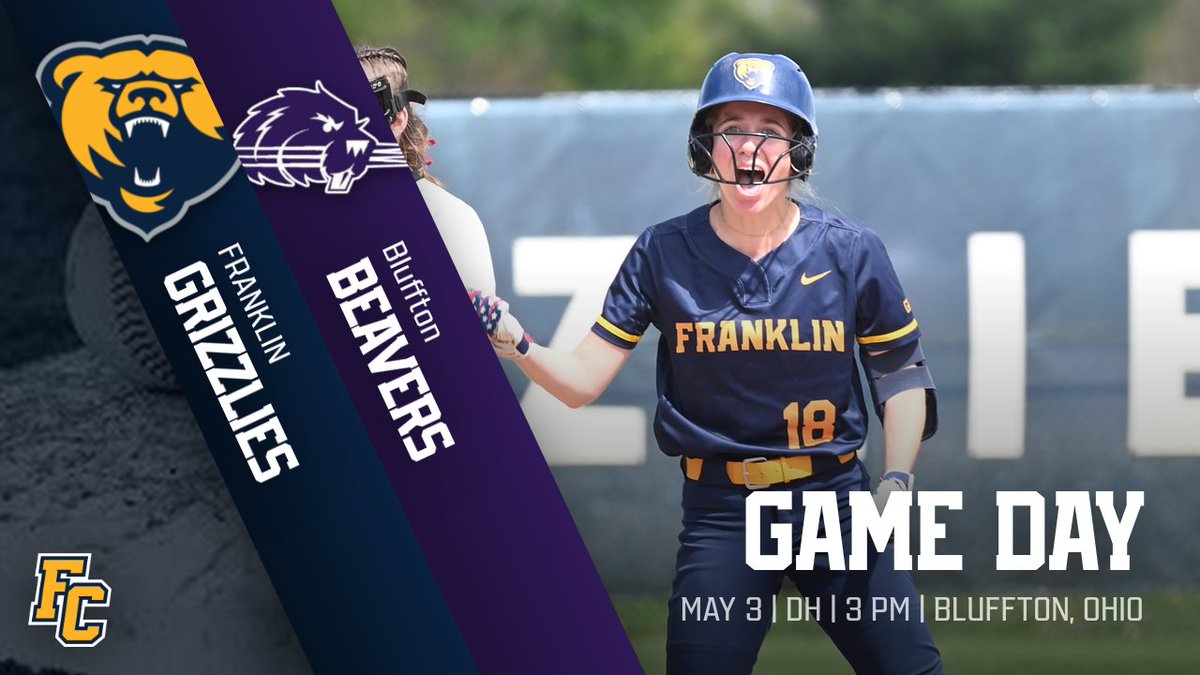 It's the final double-header of the regular season for @fcgrizsoftball, as they head to Ohio for two games against the Bluffton Beavers. 

First pitch comes your way at 3 PM. 

Follow #TeamGriz live: tinyurl.com/49xaczpe