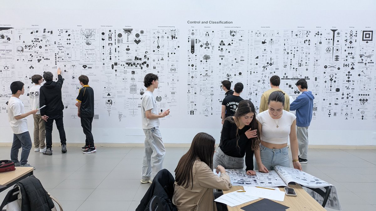 IES_CriSoL's tweet photo. Visita a la Laboral centro de arte y creación industrial
El martes 29 de abril el alumnado de las asignaturas de dibujo técnico, biología y geología y tecnología de 1º Bachillerato visitó la exposición "Máquinas digitales". https://t.co/SytZmT59wk