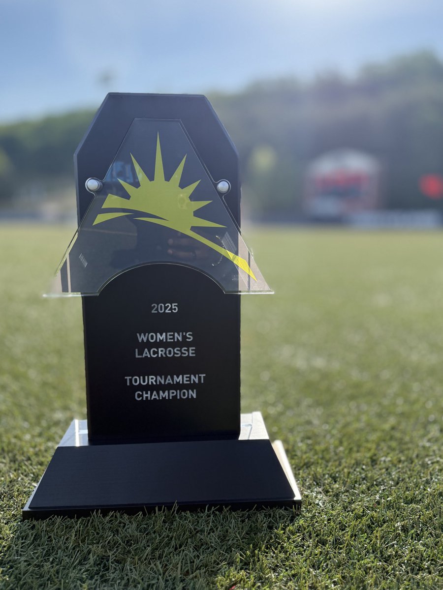 We are 6️⃣0️⃣ minutes away from the battle to crown our 2025 Champion‼️

#ASUNWLAX🏆