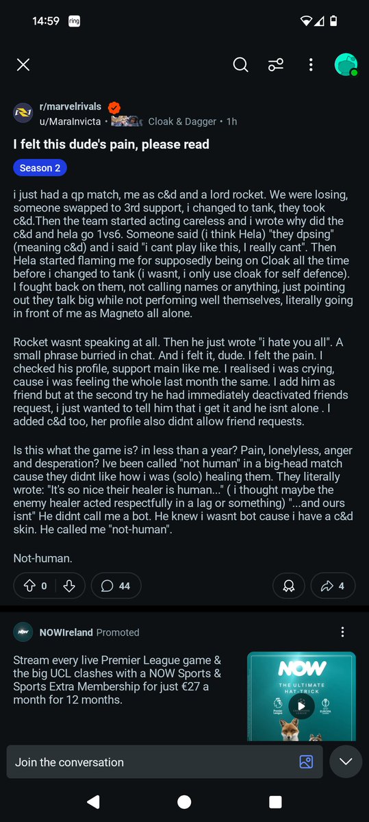 Look at this shit man they're talking.loke they're in a war