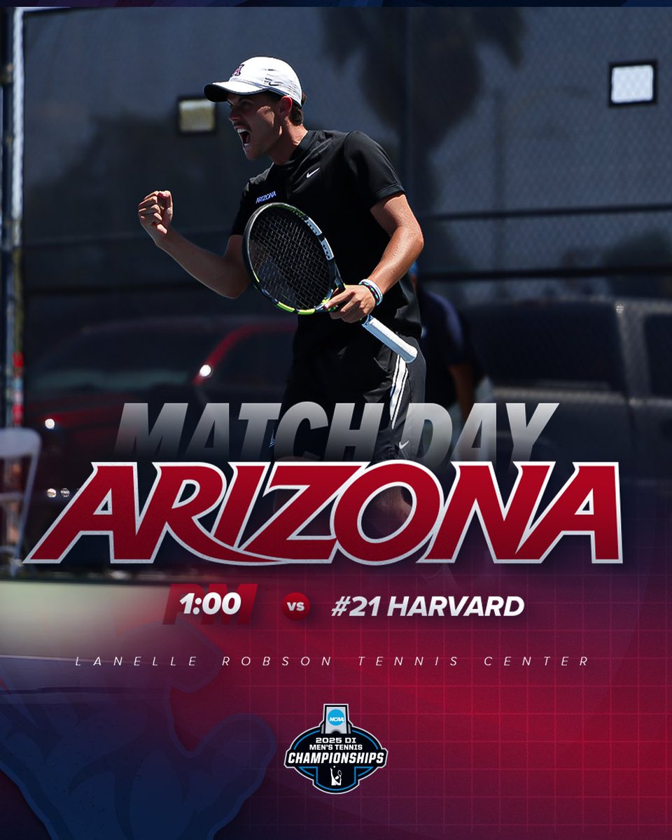 Rocking the Rob at 1 ⚡️

📊 arizonawildcats.com/TennisStats
💻 arizonawildcats.com/TennisStream

#ArizonaTennis x #CultureWins