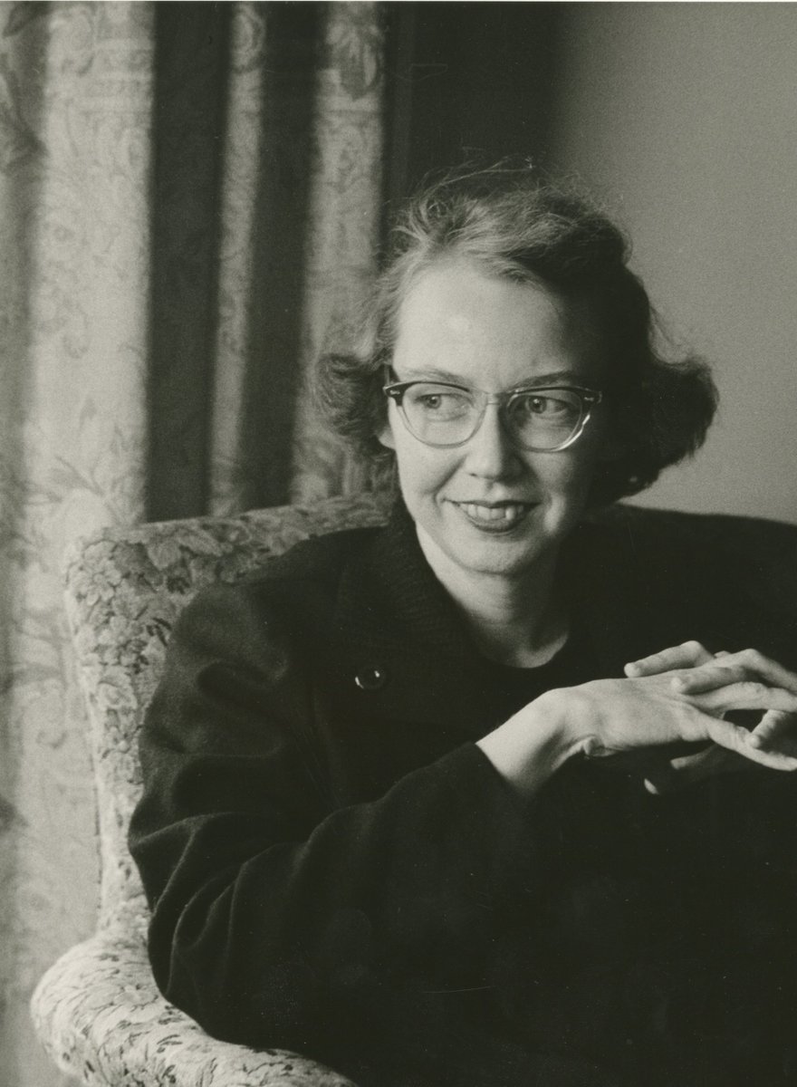 beataproduction's tweet image. "To the hard of hearing you shout, and for the almost-blind you draw large and startling figures."
Flannery O'Connor #FlanneryOConnor