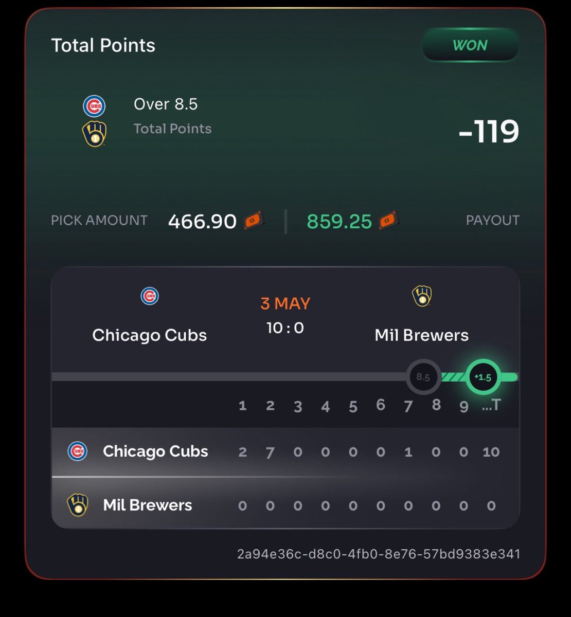 K3Playzz's tweet photo. Had a damn good night last night I must say 🤑🤑🤑✅✅✅

Premium is only TEN BUCKS!!! Come try it out link in comments 🎰🎰

#UnderdogFantasy #Sleeper  #GamblingTwitter #Freelocks #Mlb #Mlbfreeplays #Sports #SportsBetting #Betting #GamblingX #FreePlays #Prizepicks #NBA #Underdog #K3