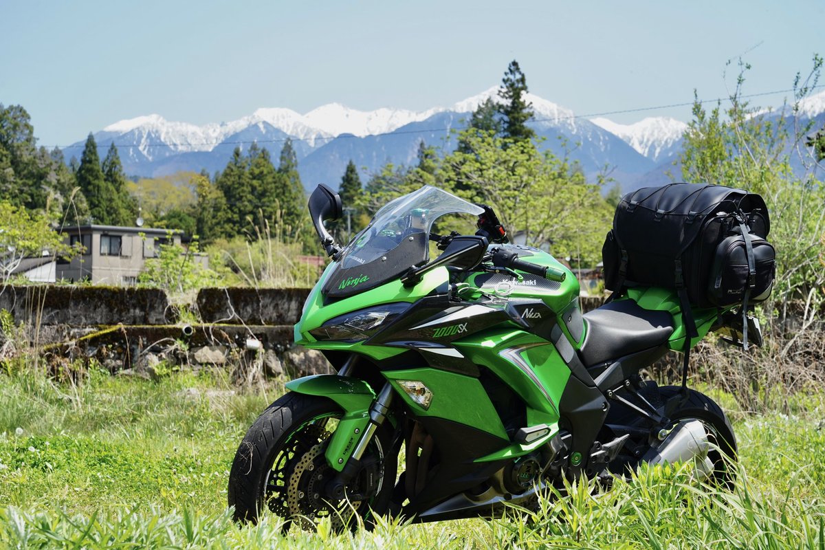 sanposukida's tweet photo. 今日は絶好のツーリング日和
長野を満喫^_^
#ninja1000 https://t.co/gm110jJTMK