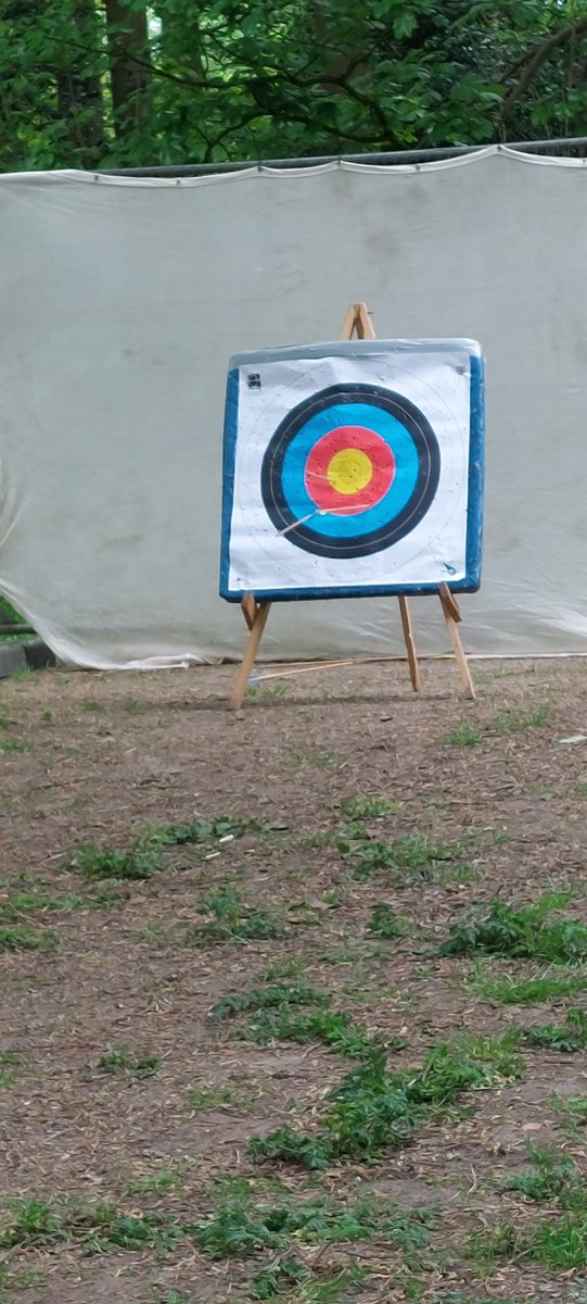 RichGargett's tweet photo. Afternoon in Sherwood Forest. Not bad for an amateur Robin Hood. Well worth a visit. https://t.co/nmKvsdX28d