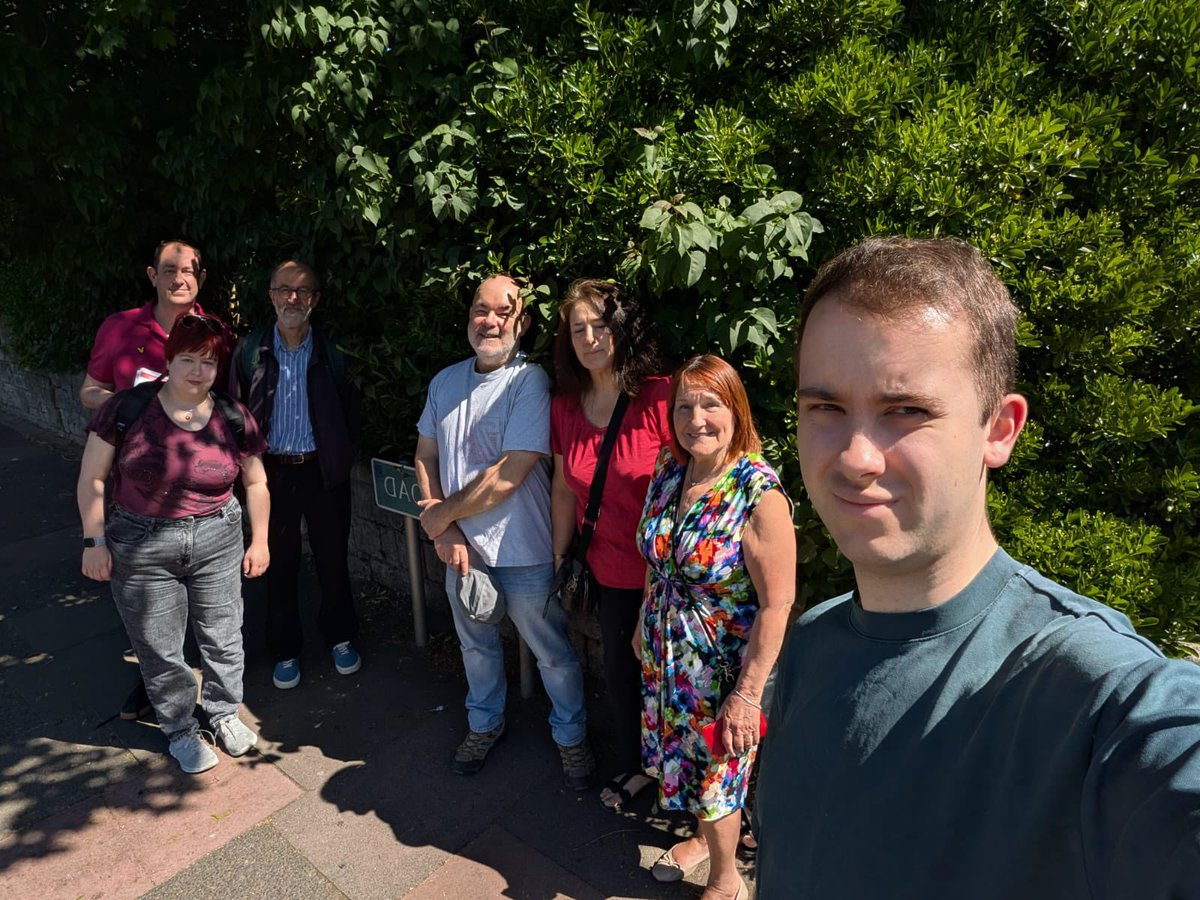 Great afternoon of door knocking with our local councillors. Lots of discussion about road safety and some casework picked up on fly tipping.