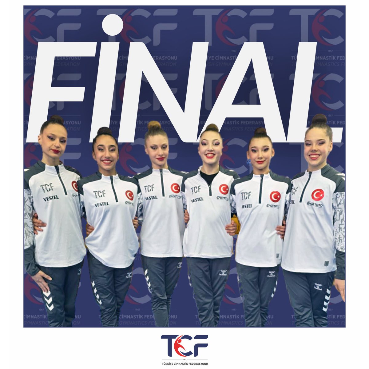 🇹🇷 Ritmik Cimnastik Genç Grup Millî Takımımız, Özbekistan'da düzenlenen International Shining Star 5 çemberde 21.450 puanla, 5 labutta 21.750 puanla 2. olarak finale kaldı.

Sporcularımızı tebrik eder, finallerde başarılar dileriz.
