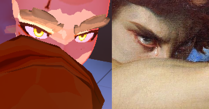yo why he glaring at me like that