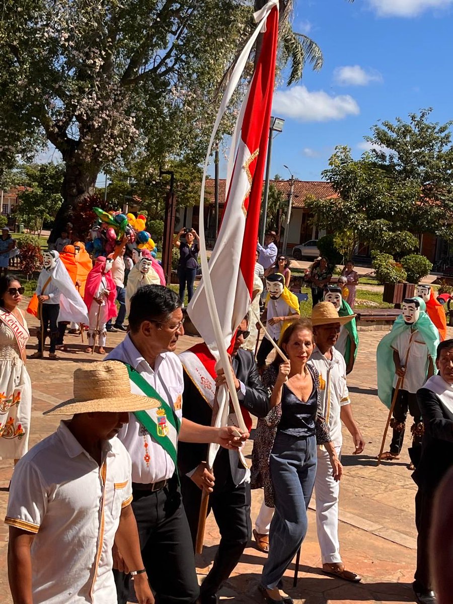 Con el Cabildo indígena de mi querido pueblo de San José de  Chiquitos. Amar a la tierra que nos vio nacer es el@primer mandamiento ciudadano.