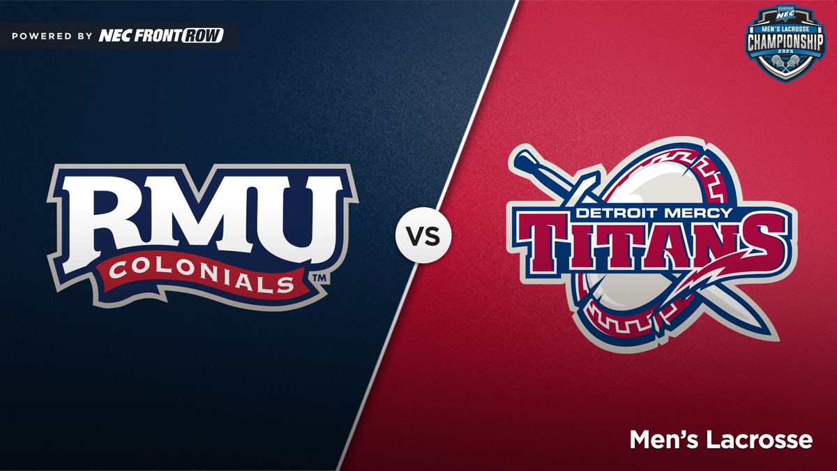 NEC Men's Lacrosse (@necmlax) on Twitter photo Can't make it to #ChampionshipSaturday?
We've got you covered with Jack Ridenour (<a href="/JackRidenour11/">Jack Ridenour</a>) & Cory Miller (<a href="/Miller_Cory55/">Cory Miller</a>) on the call at 12 pm!
📺: <a href="/ESPNPlus/">ESPN+</a> (espn.com/watch/player/_…)
💻: <a href="/NECFrontRow/">NEC Front Row</a> (necfrontrow.com/game/13476)
#NECMLAX x #NECchamps🏆 Can't make it to #ChampionshipSaturday?
We've got you covered with Jack Ridenour (<a href="/JackRidenour11/">Jack Ridenour</a>) & Cory Miller (<a href="/Miller_Cory55/">Cory Miller</a>) on the call at 12 pm!
📺: <a href="/ESPNPlus/">ESPN+</a> (espn.com/watch/player/_…)
💻: <a href="/NECFrontRow/">NEC Front Row</a> (necfrontrow.com/game/13476)
#NECMLAX x #NECchamps🏆