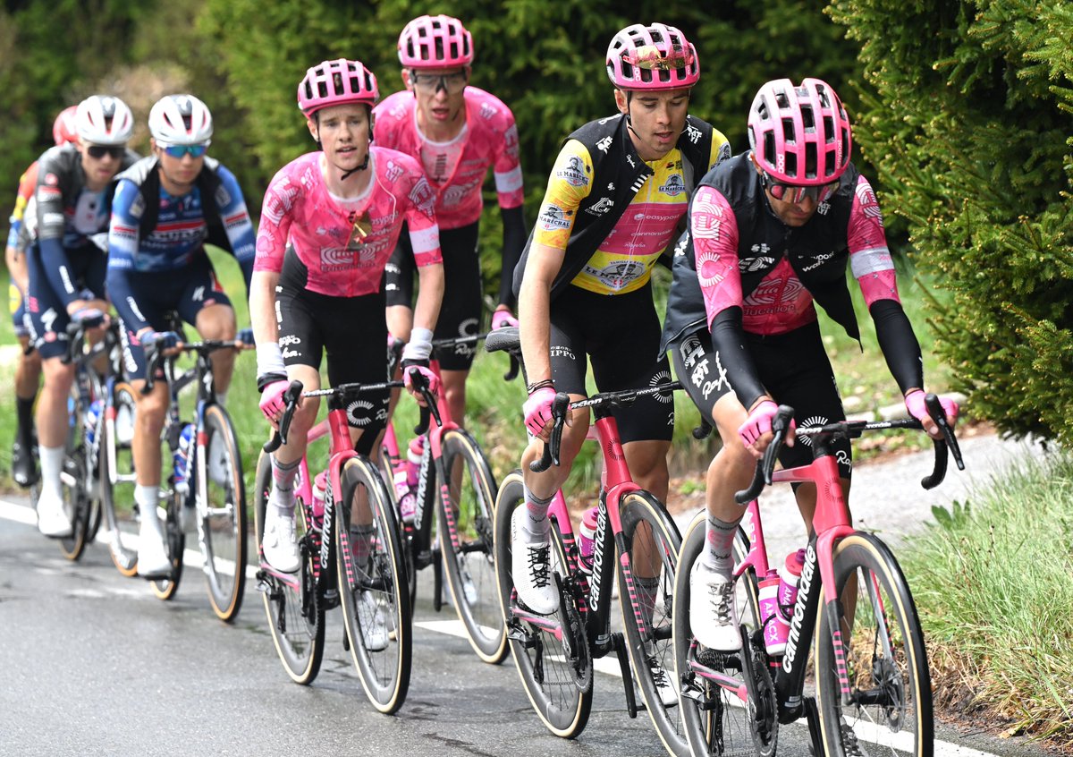EFprocycling's tweet photo. It’s a tough day when you lose the yellow jersey. Squad worked hard to protect Alex, but the final climb proved to be too much.

Let’s finish the final stage strong, boys 👏 https://t.co/NEn9FM6OVU