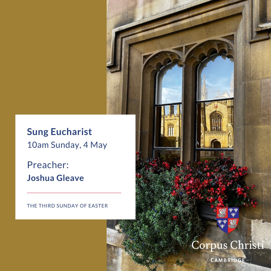 Corpus Christi College Chapel, Cambridge (@corpuscamchapel) on Twitter photo 