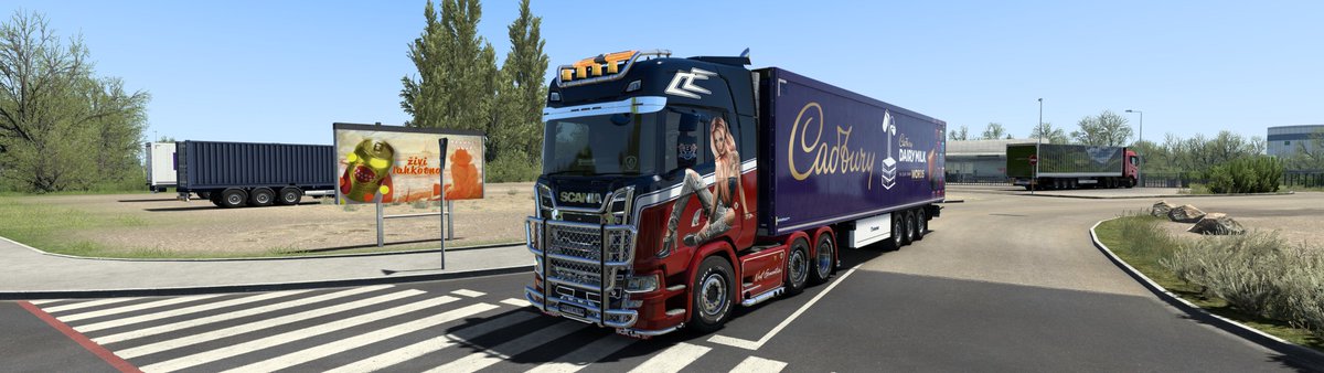 nextlevelsim's tweet photo. The new Project Next Gen 1.15, simply outstanding !

400% Scaling, Ultra Settings, Core Ultra 9 285k, Asus TUF Gaming RTX 5090 OC, Samsung Odyssey Neo G9 49" Ultrawide

#BestCommunityEver 
#EuroTruckSimulator2
#ETS2 
#ProjectNextGen https://t.co/Sc5Ppj59Fg