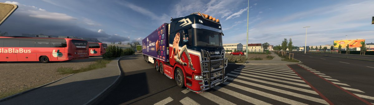 nextlevelsim's tweet photo. The new Project Next Gen 1.15, simply outstanding !

400% Scaling, Ultra Settings, Core Ultra 9 285k, Asus TUF Gaming RTX 5090 OC, Samsung Odyssey Neo G9 49" Ultrawide

#BestCommunityEver 
#EuroTruckSimulator2
#ETS2 
#ProjectNextGen https://t.co/Sc5Ppj59Fg
