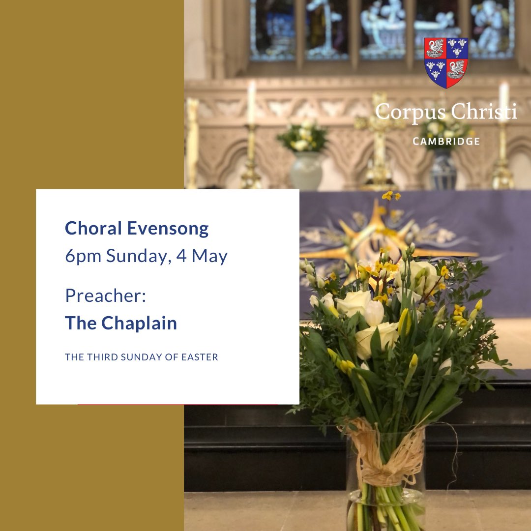 Corpus Christi College Chapel, Cambridge (@corpuscamchapel) on Twitter photo 