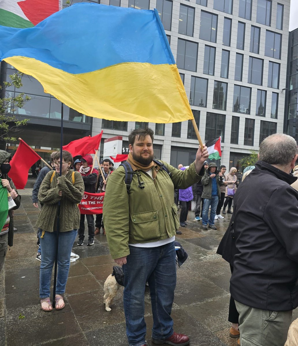 Jacob Campbell (@jacobmcampbell) on Twitter photo Thinking of the trade unionists and workers across Ukraine for this year's May Day March and Rally 🚩 Thinking of the trade unionists and workers across Ukraine for this year's May Day March and Rally 🚩
