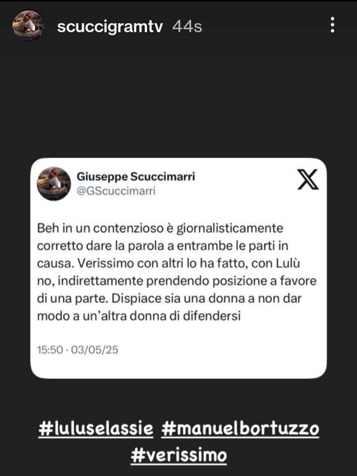 Giovy_54's tweet photo. Non aggiungo altro se non che come telespettatrice userò il potere del telecomando per guardare qualcosa che abbia più imparzialità #fairylu https://t.co/8rdh8pMtGT