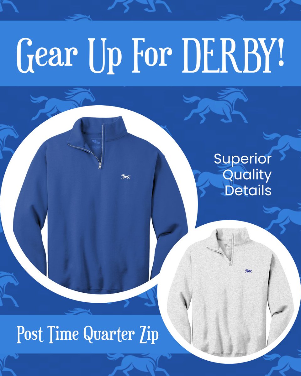 PostTimeApparel's tweet image. 🏇🌹 It’s Derby Day, Y’all!

The hats are high, the bets are placed, and the Post Time Apparel is out in full force.
Whether you’re at the track, hosting a party, or cheering from home — do it in true race-day style.

#itsposttime #kentuckyderby #churchilldowns