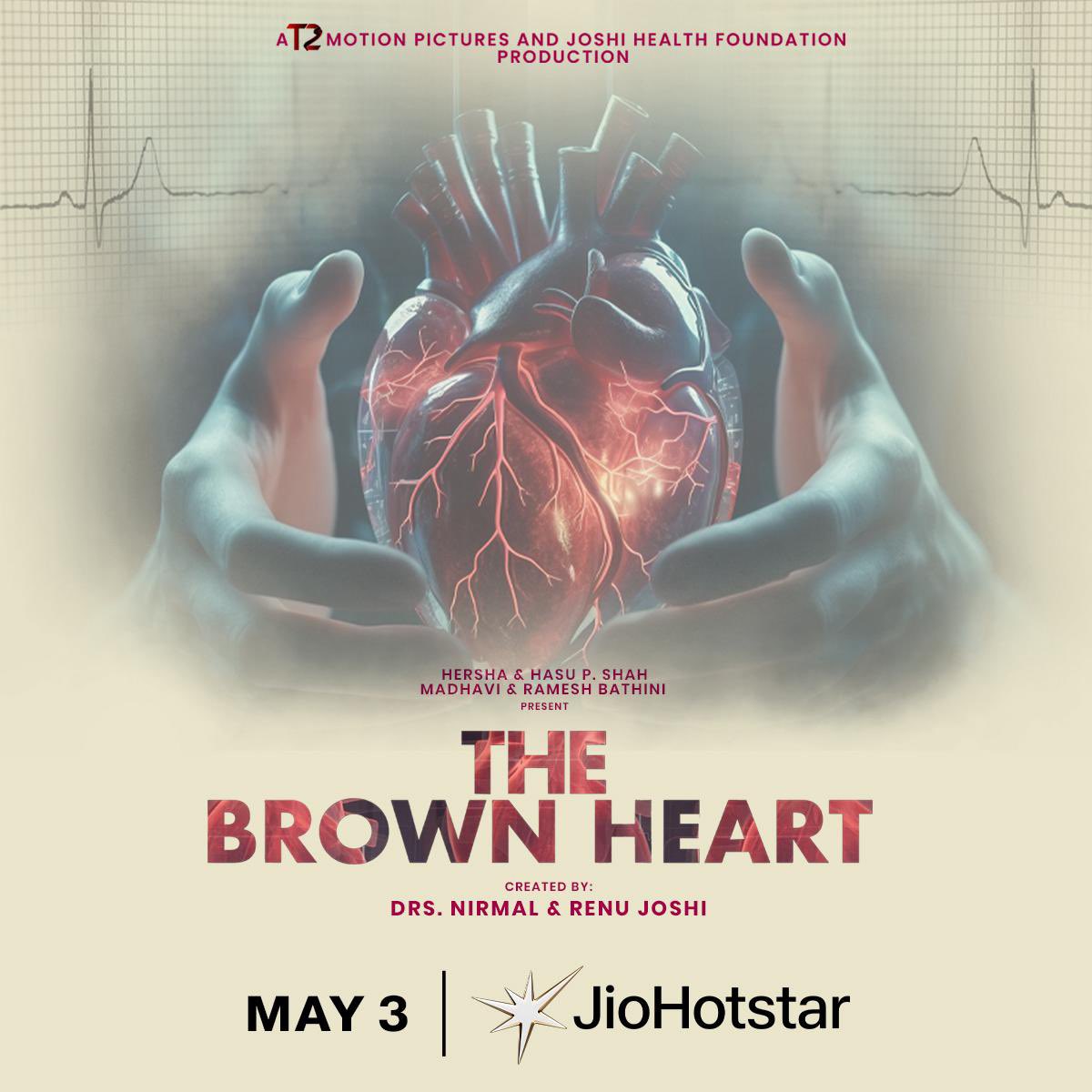Ankur Kalra (@ankurkalramd) on Twitter photo The documentary film, focusing on the epidemic of heart disease in South Asians, The Brown Heart, is now streaming on <a href="/JioHotstar/">JioHotstar</a> in India, and at thebrownheart.com worldwide. Please watch, help us spread the word, and send your feedback to Drs. Nirmal Joshi and Renu Joshi, The documentary film, focusing on the epidemic of heart disease in South Asians, The Brown Heart, is now streaming on <a href="/JioHotstar/">JioHotstar</a> in India, and at thebrownheart.com worldwide. Please watch, help us spread the word, and send your feedback to Drs. Nirmal Joshi and Renu Joshi,