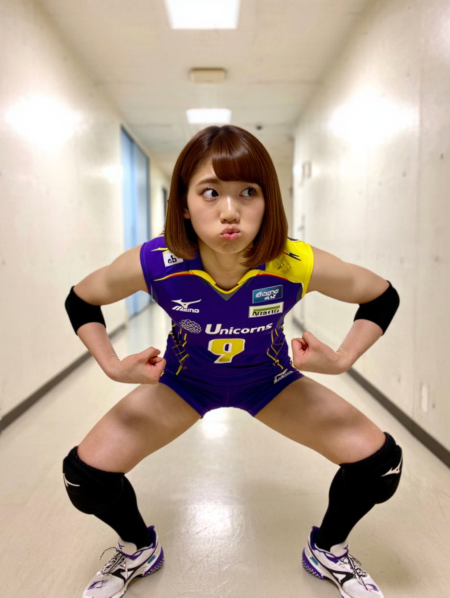omukare_wanwan's tweet photo. 【GW特別企画】
女子バレーボール選手たちが、なんの生き物になりきっているか分かるかな～？
クイズに正解したおともだちの中から抽選で、選手たちが実際に着ていたユニフォームをプレゼントするよ！
#AIart https://t.co/rnX9RMsDjC
