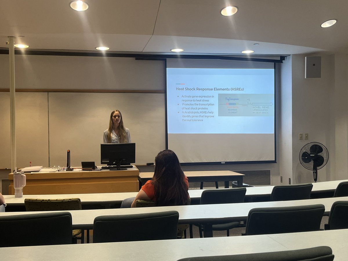 Yesterday we had the opportunity to support, Senior, Emily Brenneisen present her senior capstone research project!! She crushed it and is ready to graduate in a few short weeks! Ⓜ️💙