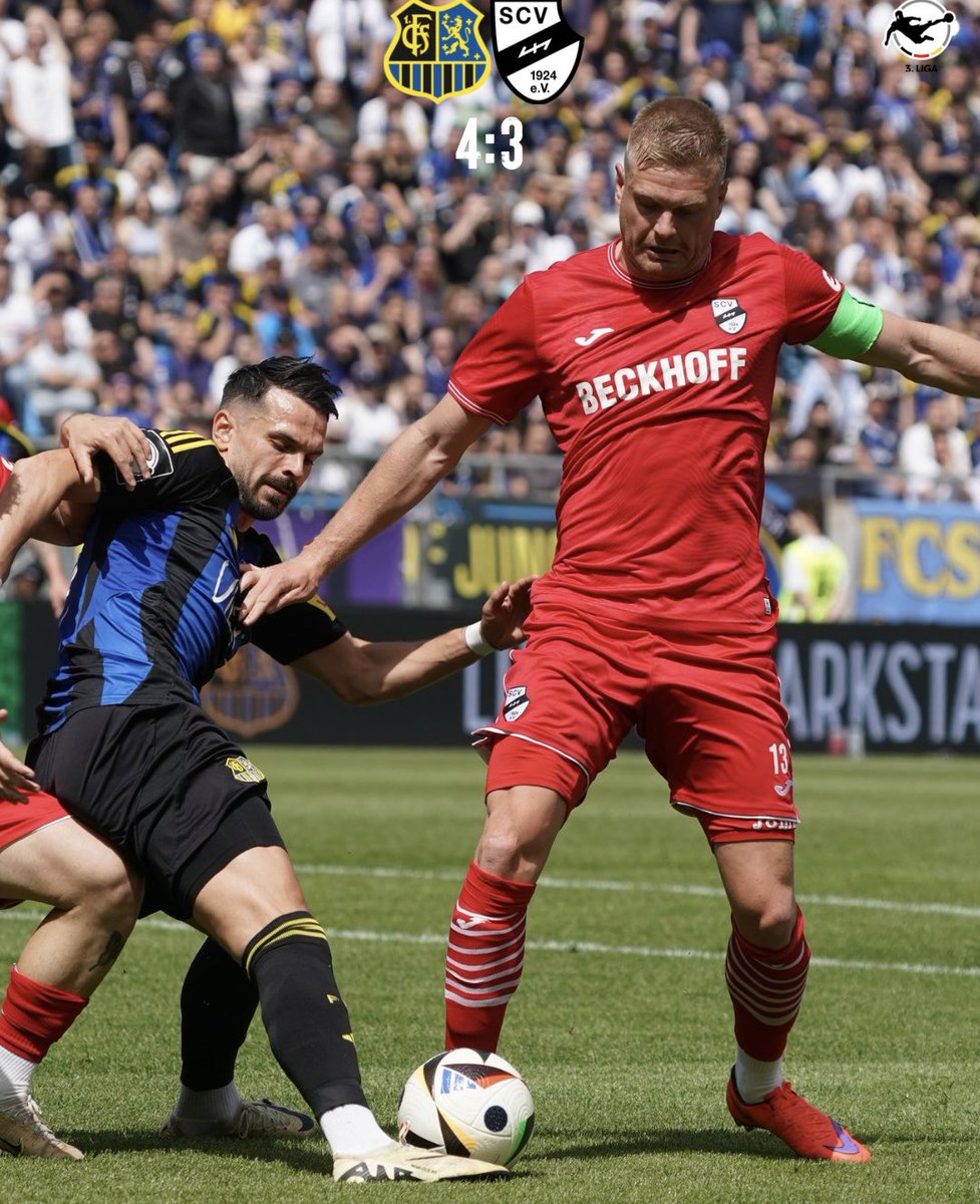SCVerl's tweet photo. Ein harter Kampf, aber am Ende keine Punkte für den Sportclub. Kopf hoch, weitermachen! Zwei Spiele haben wir noch! | #FCSSCV https://t.co/lF6lJaUTMR