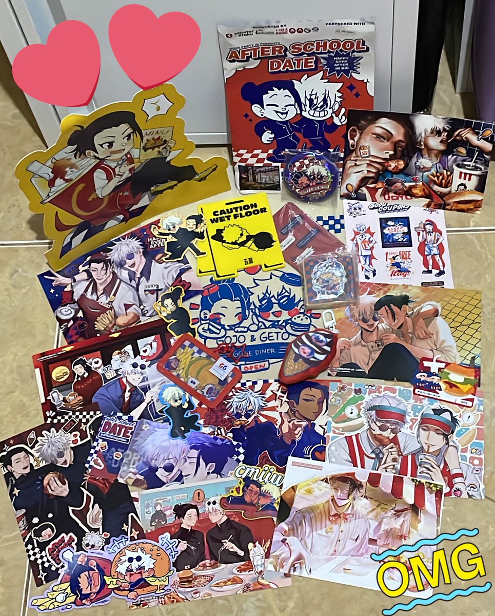 dangobii's tweet photo. MINE'S ALREADY HERE!! THANK YOU @GoGePartyID @animaa_ru2nd #gogepartyid #thestrongestduo ❤️💙❤️💙 https://t.co/fTaD4z6ZNU