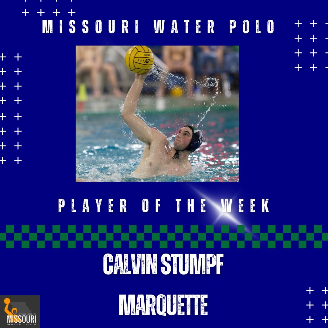 Calvin is a Senior at Marquette. He is a varsity captain and 2M. He started playing water polo as a freshman. Fun fact, Calvin is a really good bowler!