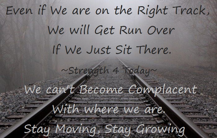 Strengthfor2day's tweet image. Even If We Are On The Right Track,
We Will Get Run Over If We Just Sit There.
We Can't Become Complacent With Where We Are.
Stay Moving, Stay Growing.

#RightTrack #RunOver #CantSit #Complacent #Complacency #StayMoving #KeepGrowing #RecoveryPosse #Strengthfor2day