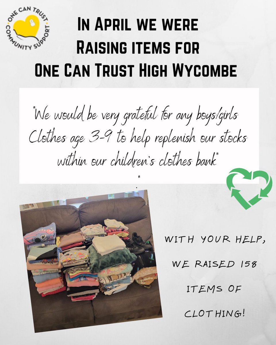 theclearoutstor's tweet image. This lovely lot has been bagged up ready to go ♻️
Thank you for your sales. We couldn&apos;t do this without you 🤍

#onecantrust #highwycombe #prelovedstyle #youbuywedonate #everysalecounts #everysalemakesadifference #reducereuserecycle #rewearyourwardrobe