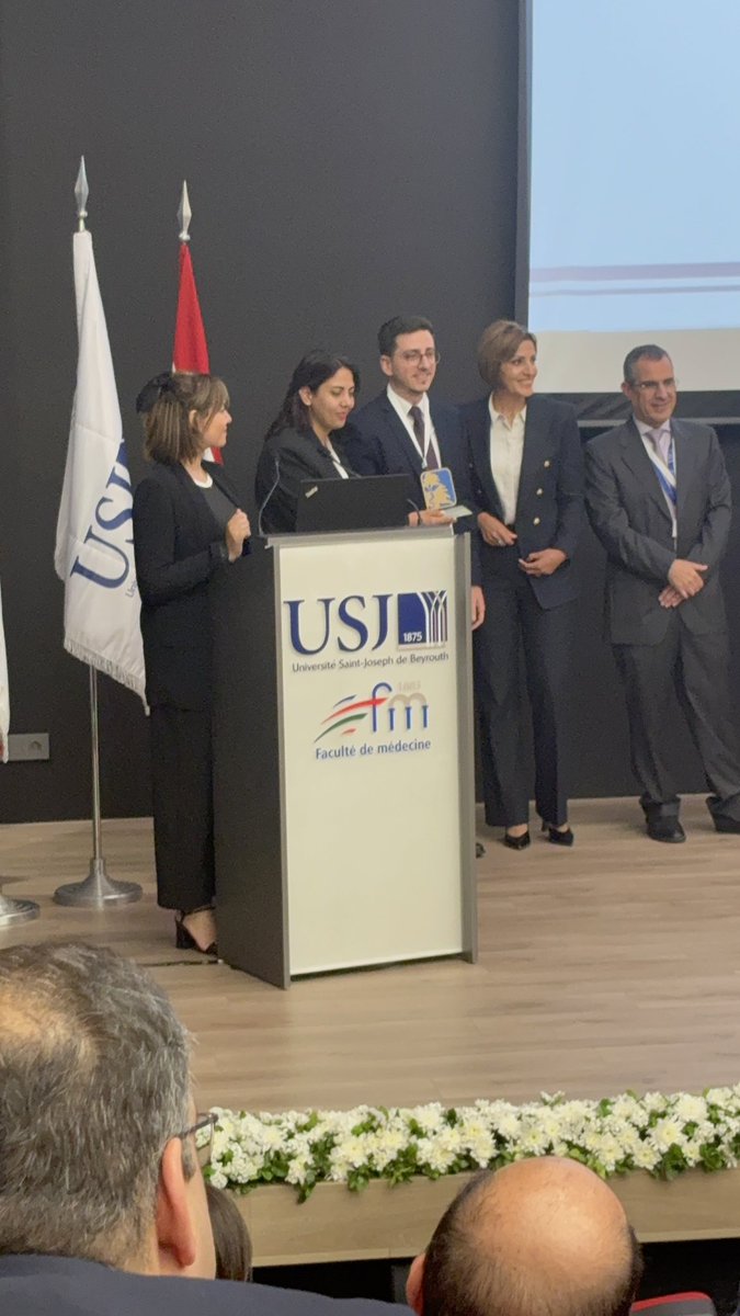 CRI_AUBMC (@cri_aubmc) on Twitter photo Congratulations to Dr. <a href="/najdi_jad/">Jad Najdi</a> from <a href="/AUB_Lebanon/">American University of Beirut</a> for winning the 1st place for Best Oral Presentation at the National Research Day ! This is a very well deserved recognition for the outstanding research project ! <a href="/AUBMC_Official/">American University of Beirut Medical Center</a> <a href="/AUB_FM/">Faculty of Medicine</a> Congratulations to Dr. <a href="/najdi_jad/">Jad Najdi</a> from <a href="/AUB_Lebanon/">American University of Beirut</a> for winning the 1st place for Best Oral Presentation at the National Research Day ! This is a very well deserved recognition for the outstanding research project ! <a href="/AUBMC_Official/">American University of Beirut Medical Center</a> <a href="/AUB_FM/">Faculty of Medicine</a>