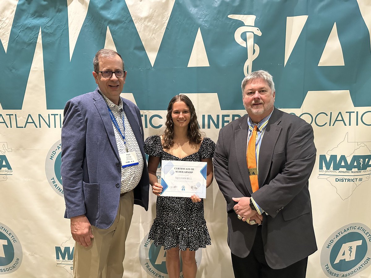 Congrats, Meghan Bell, 1st year MSAT student, on winning a scholarship from the MAATA!