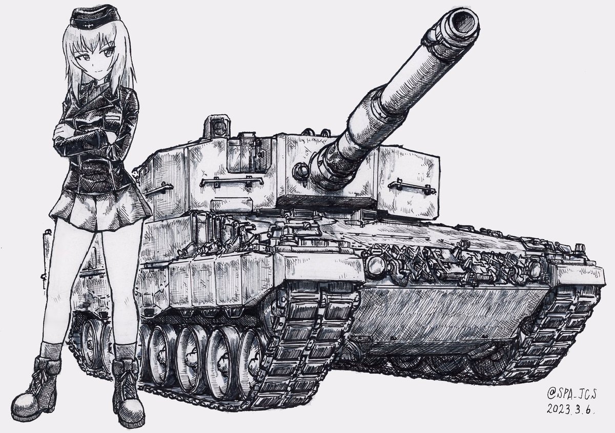 逸見エリカ 「#逸見の日逸見と戦車なら任せろ 」|NSPAのイラスト