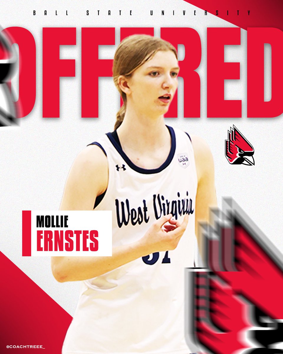 West Virginia Thunder UAA (@wvthunderuaa) on Twitter photo Mollie Ernstes ‘26 (<a href="/MoErnstes/">Mollie Ernstes</a>) has picked up an offer from Ball State!
#WVThunderFam | ⚡️⚡️ Mollie Ernstes ‘26 (<a href="/MoErnstes/">Mollie Ernstes</a>) has picked up an offer from Ball State!
#WVThunderFam | ⚡️⚡️