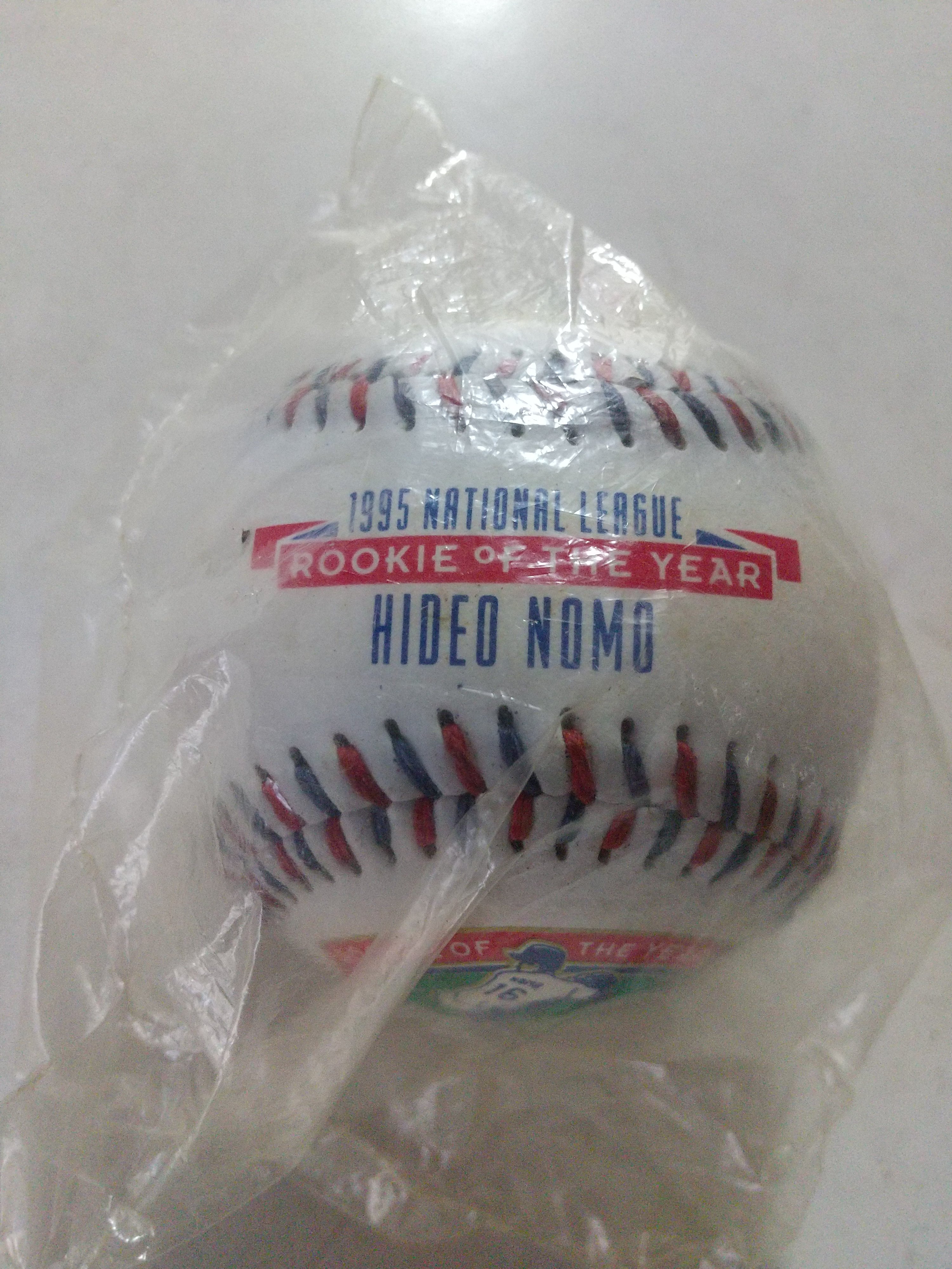 DODGERS 5年連続新人王記念ボール92〜96年野茂