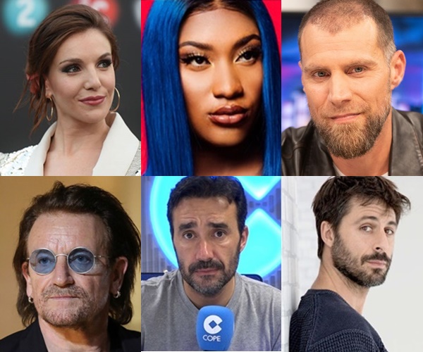 Hoy cumplen años... Aya Nakamura, Bono, Hugo Silva, Inés Hernand, Juanma Castaño y Jose Manuel Poga. ¡¡Felicidades 🎂!!