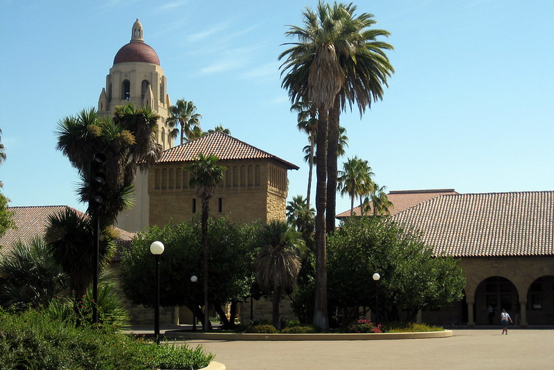 Where to see #palms... Stanford University campus, Stanford, #California, USA. 📷: Wally Gobetz CC BY-NC-ND 2.0. #Where2CPalms