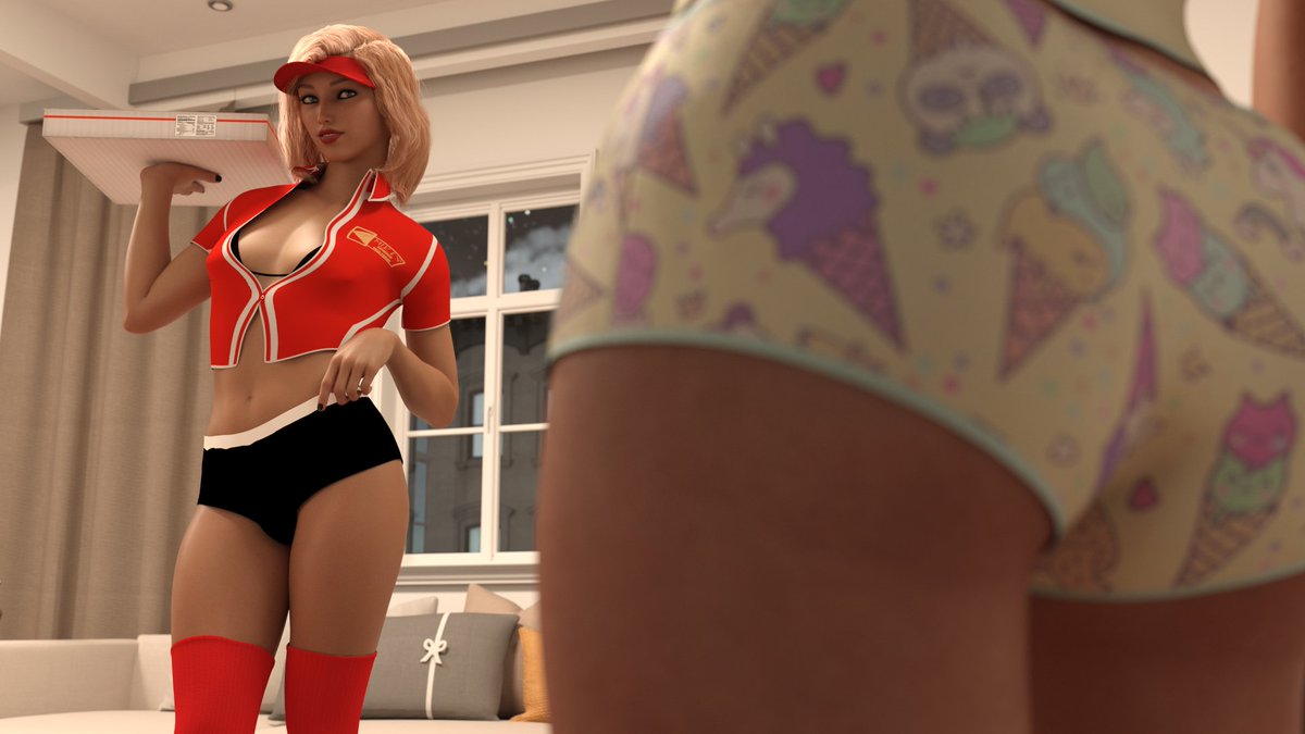 YedaGames's tweet photo. Pizza girl Reese! Wanna tip? :) https://t.co/zqL6E2X1vX