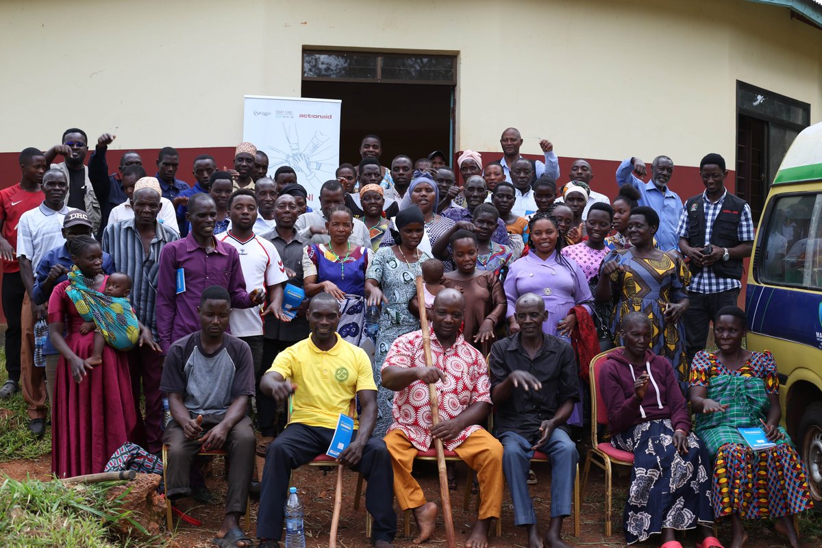Disability Relief services Tz (@drs_tz) on Twitter photo DRST & <a href="/ActionAidTz/">ActionAid Tanzania</a>, through the Alert 929 project, held capacity-building sessions for village security committees near Nyarugusu Camp, engaging elders, religious leaders, women, youth, and PWD's in the fight against GBV and for dignity and humanity.
Cc <a href="/StartNetwork/">Start Network</a> DRST & <a href="/ActionAidTz/">ActionAid Tanzania</a>, through the Alert 929 project, held capacity-building sessions for village security committees near Nyarugusu Camp, engaging elders, religious leaders, women, youth, and PWD's in the fight against GBV and for dignity and humanity.
Cc <a href="/StartNetwork/">Start Network</a>