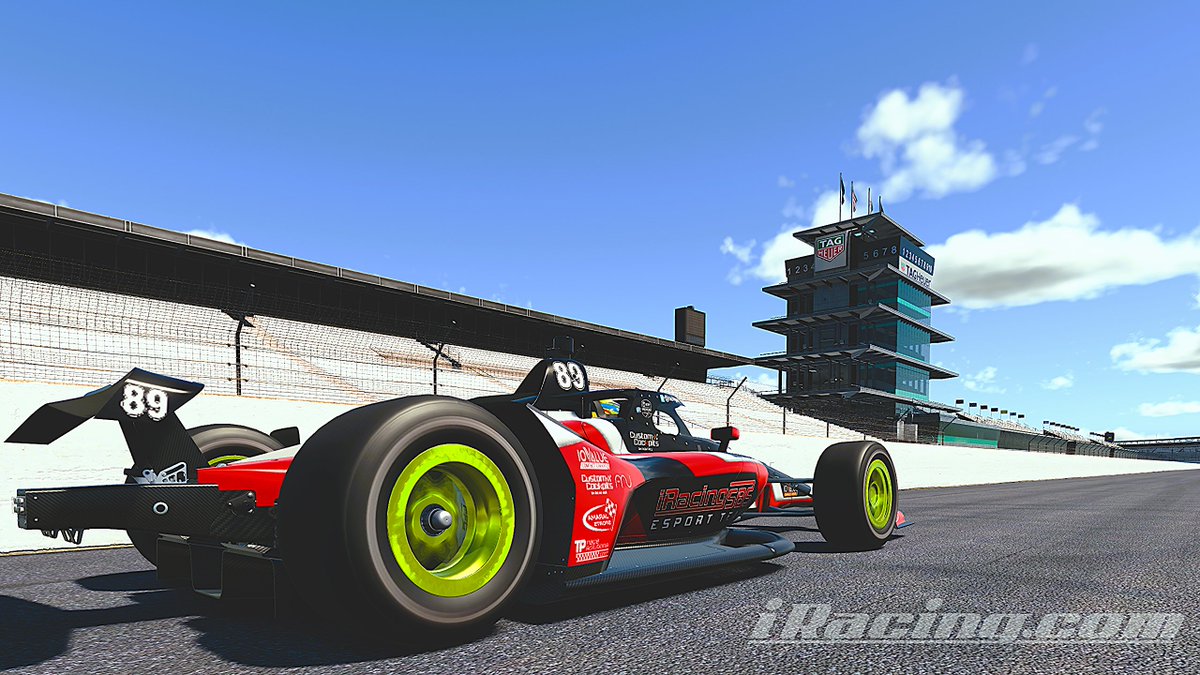 Empezamos a calentar las primeras vueltas a Indianapolis! La #Indy500 se acerca!! <a href="/iracingsbs/">iRacingSBS</a>