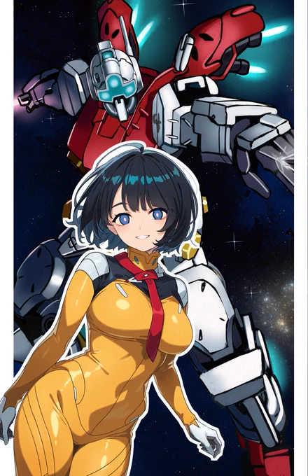 シイコ・スガイ&ゲルググお絵描き!#GQuuuuuuX#ジークアクス 