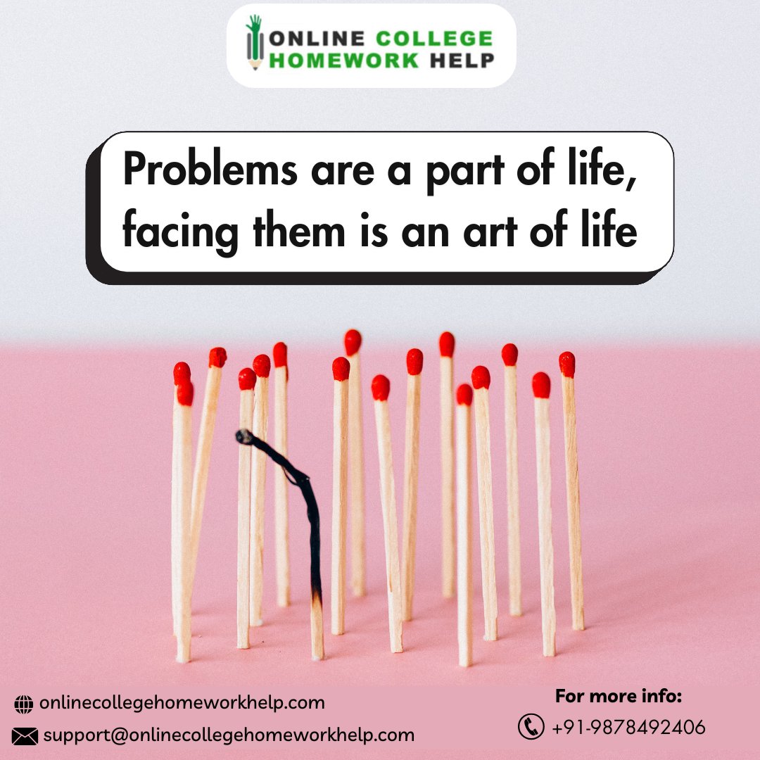 Onlinechwhelp's tweet image. ✅Each obstacle is simply a new chapter waiting to be conquered.
✅WhatsApp:- +91-9878492406
📩Email:- support@onlinecollegehomeworkhelp.com
🌐Visit:- onlinecollegehomeworkhelp.com
#onlinecollegehomeworkhelp #StudentSupport #KeepGoing #StudySmart #ResilienceJourney #GrowthMindset