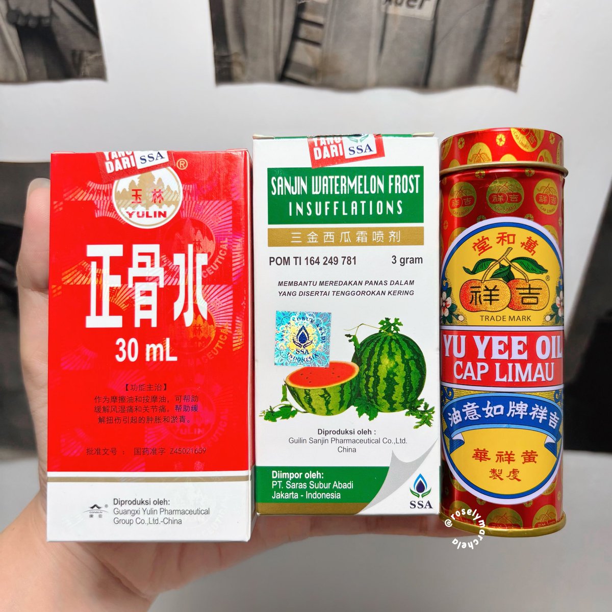 STARTER KIT OBAT CINA PALING LEGEND... 💯👌🏻

heran banget baru pake/minum dikit aja udah berasa enakan, entah kenapa efeknya selalu lebih CEPAT &amp; MANJUR dibanding yang lain 😭👍🏻

pantesan selalu dicari &amp; jadi andalan dari dulu~